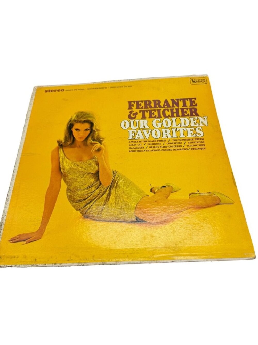 vintage Ferrante & Teicher Our Golden Favorites LP Vinyl Record 33 RPM READ